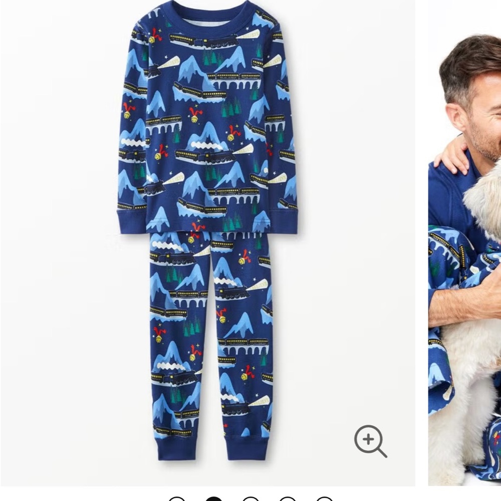 Hanna Andersson The Polar Express Pajama Set